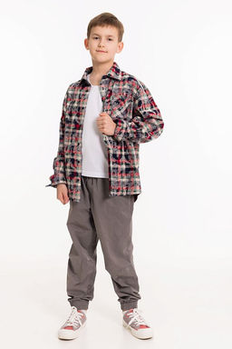 Рубашка М225002а красный - Елена фото 4