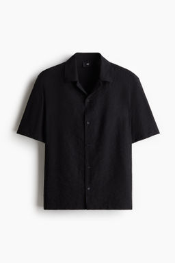Camisa resort en tejido jacquard Regular Fit - H&m фото 2