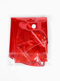 Цена за 2 шт. Воздушный шар фольгированный сердце 18" Красное" набор 5 штук