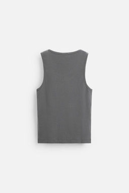 BASIC RIBBED TANK TOP - Zara фото 24