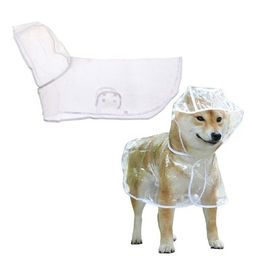 Дождевик для мелких пород собак "KOMFORT", прозрачный, р XL