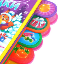 Книга EVA с мягкими пазлами Новогодние загадки, 12 стр., 5 пазлов - Буква-ленд фото 5