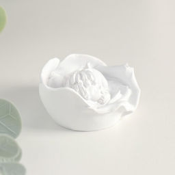 Цена за 2 шт. Фигурка «Ангелочек спящий в цветке», 3.5×5.5×5.5 см, МИКС