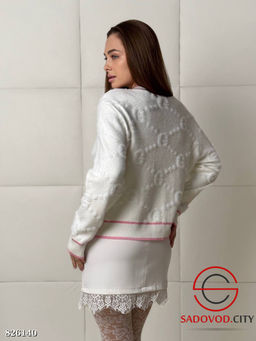 Джемпер женский на пуговицах