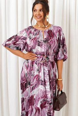 Платье Beautiful Free 6410 бордовый