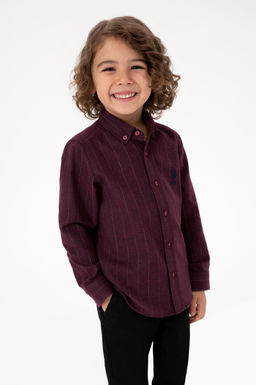 Erkek _ocuk Bordo Uzun Kollu G_mlek - U.s. polo assn фото 4