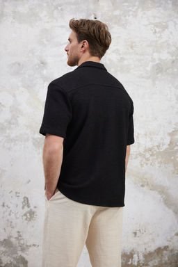 TRENDYOL MAN Beyaz Regular Fit Dokulu Tok Kumasl? Erkek Gomlek TMNSS25GO00067 - Trendyolmilla фото 4