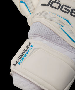 Перчатки вратарские JOGEL MAGNUM Perfomance EL4 Roll, белый  фото 5