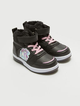 Bask?l? Taban? I??kl? C?rt C?rtl? K?z Bebek Bot