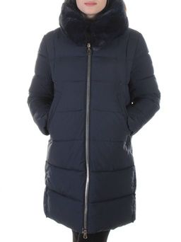 228 DK. BLUE Пальто женское зимнее Wisbeer
