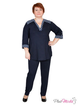 Туника Модель №197 размеры 44-80 - Plusmoda фото 2