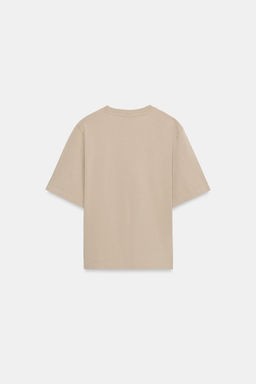 CAMISETA ENTALLADA ALGOD?N / Arena - Zara фото 7