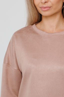 Костюм замшевый брючный 43043