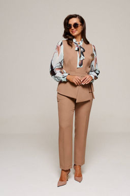 Костюм тройка (Брюки, Блуза, Жилет) - B&F фото 10