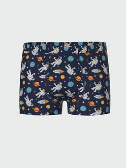 Bask?l? Erkek ?ocuk Boxer 3l? - Waikiki фото 2
