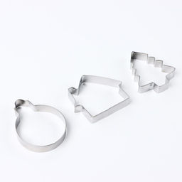 Формы для выпечки новогодние Игрушки, 3 шт. - KONFINETTA фото 3