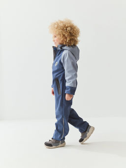 Комбинезон Колор блок Softshell демисезонный Шторм - Bungly фото 7