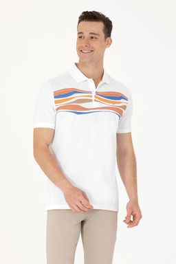 Мужская оранжевая футболка