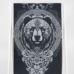 Полотенце махровое 6с102.411ж1 Тотем МЕДВЕДЬ(антрацит) 67х150см