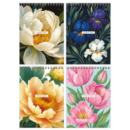 Блокнот А5 60л. на гребне "Botanical theme" ("BG", Б5гр60 06542)