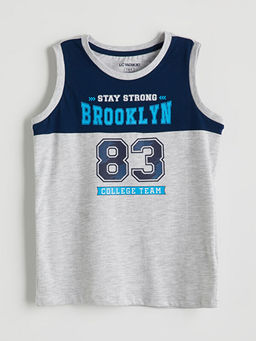 Bisiklet Yaka Erkek ?ocuk ?ortlu Pijama Tak?m?