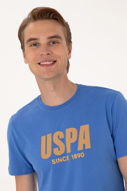 Erkek Regular Fit Bisiklet Yaka _ndigo Ti__rt Sepette S_rpriz _ndirim - U.s. polo assn фото 2