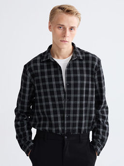 Regular Fit Uzun Kollu Ekose Arm?rl? Erkek G?mlek