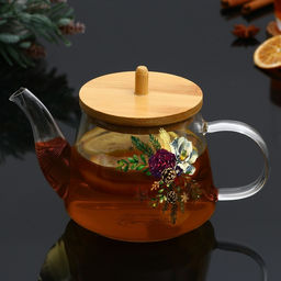 Чайник заварочный новогодний «Зимние истории», 600 мл