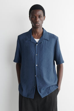 CAMISA CON CUELLO ABIERTO - H&m фото 3