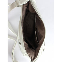 Сумка женская искусственная кожа Guecca-119, 1отд+кар/пер, плеч/ремень, белый SALE 264094 - Adelia фото 3