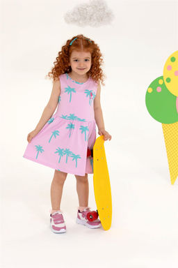 Трикотажное платье без рукавов Магнолия для девочек Неожиданная скидка в корзине