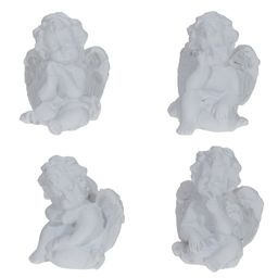 Фигурка декоративная Ангел, L3 W3 H4 см, 4в.