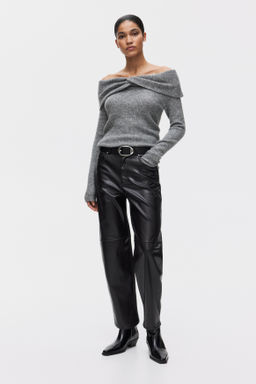 Jersey off-the-shoulder - H&m фото 8