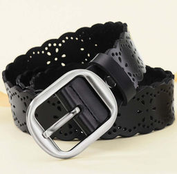 Ремень BL-L-9212-Black-105 - Ferro фото 2