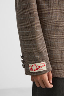 CHECK BLAZER X HARRY LAMBERT - Zara фото 7