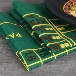 Набор игровой фишки, карты, рулетка, кости, сукно / 6650 /уп 8/ - ГалеонТрейд фото 5