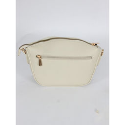 Сумка женская искусственная кожа DJ-СМ 7362-ALMOND MILK, 1отд, плечевой ремень, молочный SALE 263881 - Adelia фото 2