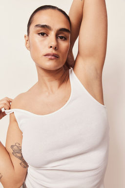 Camiseta de tirantes en canale - H&m фото 2