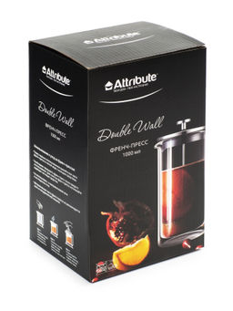 Френч-пресс DOUBLE WALL 1000мл+аксессуары - Attribute фото 8