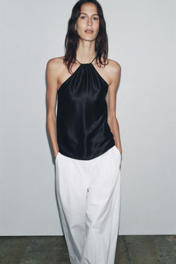 ZW COLLECTION HALTER TOP - Zara фото 12