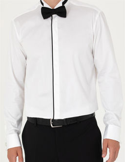 Beyaz Slim Fit Smokin G_mlek - Pierre cardin фото 6