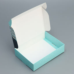 Цена за 2 шт. Коробка подарочная новогодняя складная «Город новогодний», 21 х 15 х 5 см