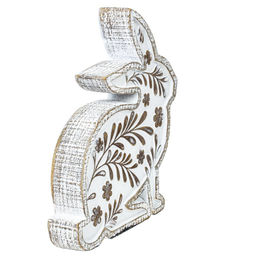 Фигурка декоративная "Заяц", L18 W3,5 H20,5 см