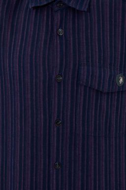 U. S. Polo Assn / Мужская синяя джинсовая рубашка - U.s. polo assn фото 6