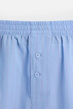 LIMITED EDITION STRIPED POPLIN BOXERS - Zara фото 3