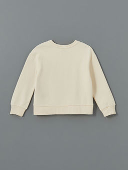Bisiklet Yaka K?z ?ocuk Sweatshirt - Waikiki фото 2