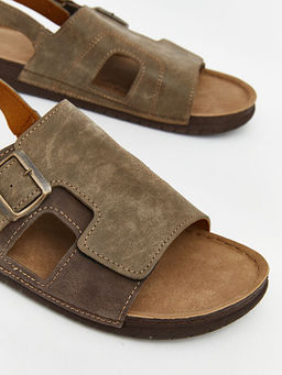 S?et G?r?n?ml? Erkek Sandalet