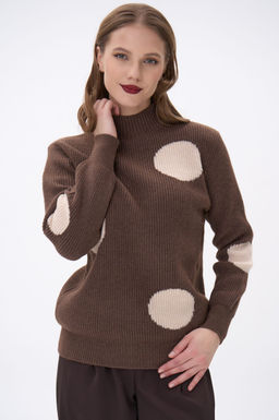 Свитер Зои (шоколадный) - Эльза фото 19