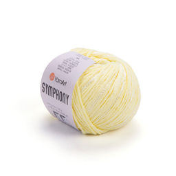 Симфония (Symphony) пряжа YarnArt 80%хлопок 20%вискоза 10х50г/125м  фото 3