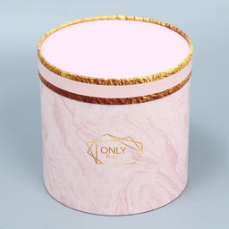 Набор шляпных коробок 3 в 1 Мрамор, 13 х 13 - 18 х 18 см - Дарите счастье фото 5